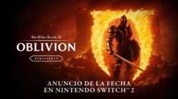 The Elder Scrolls IV: Oblivion Remastered llegará a Nintendo Switch 2 el 11 de agosto