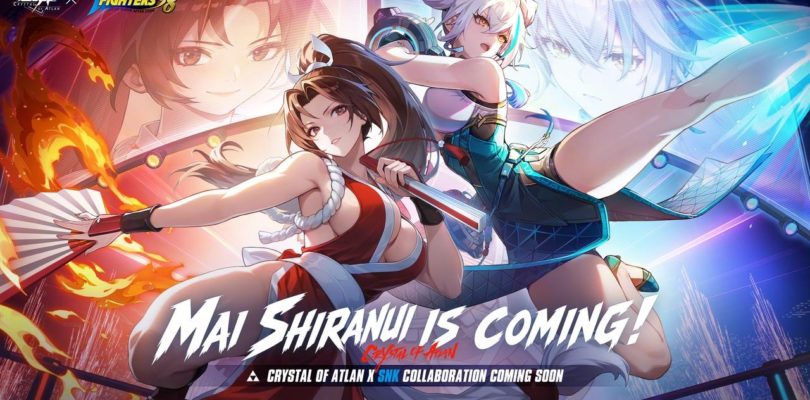 Crystal of Atlan recibe a la luchadora Mai Shiranui en una colaboración con The King of Fighters ’98 y estrena la clase Sugariff