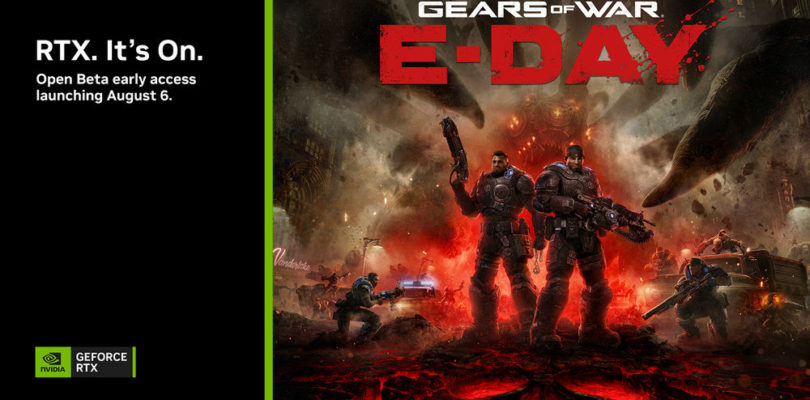 NVIDIA anuncia el acceso anticipado a la beta de Gears of War: E-Day con DLSS, y su regreso a QuakeCon