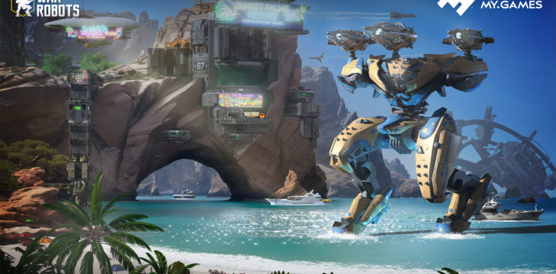 War Robots activa el modo verano con el evento «Sol, Mar, Acero» y la actualización 12.3