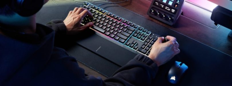 CORSAIR amplía su línea de productos con nuevos teclado y ratón para el jugador cotidiano