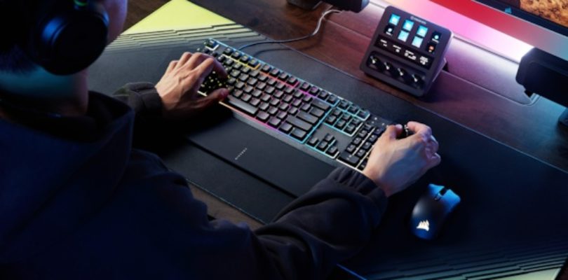 CORSAIR amplía su línea de productos con nuevos teclado y ratón para el jugador cotidiano