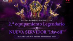 MU Online recibe la segunda actualización de la Temporada 21-1 con una nueva zona de caza, equipo legendario y servidor
