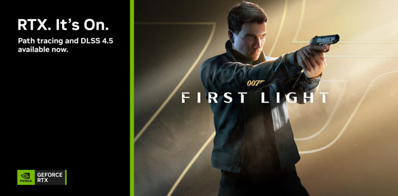 007 First Light ya tiene DLSS Ray Reconstruction y trazado de rutas