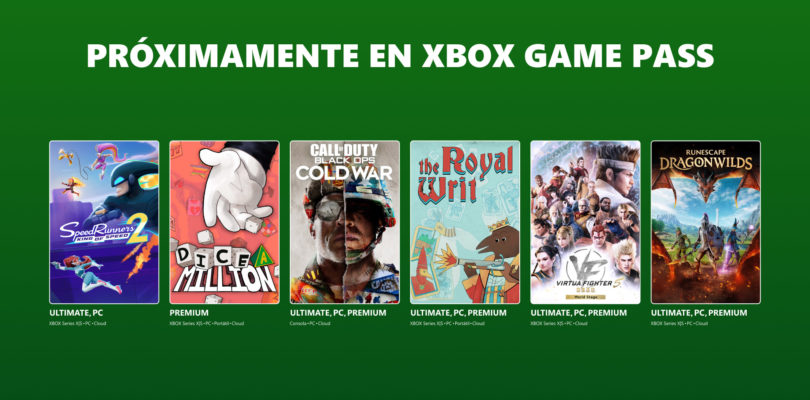 Próximamente en XBOX Game Pass: RuneScape: Dragonwilds, SpeedRunners 2: King of Speed, The Royal Writ y mucho más