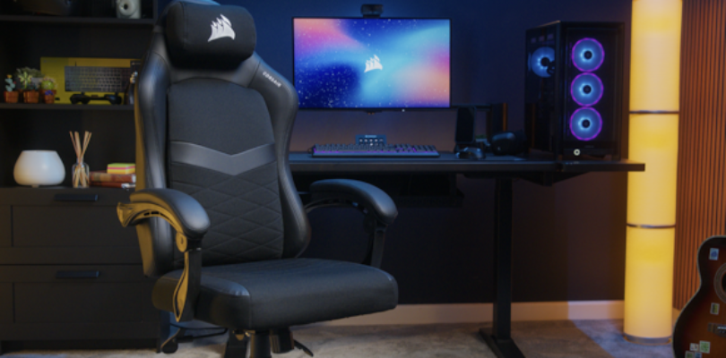 CORSAIR presenta la silla gaming TC80, sometida a rigurosas pruebas para ofrecer comodidad y fiabilidad duraderas
