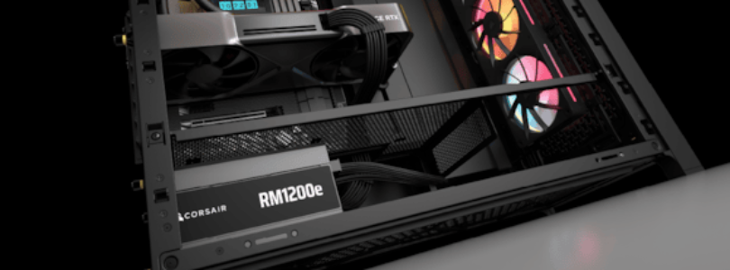 CORSAIR lanza la fuente de alimentación RM1200e con protección contra sobrecorriente para GPU PinProtect integrada y eficiencia con certificación Platinum