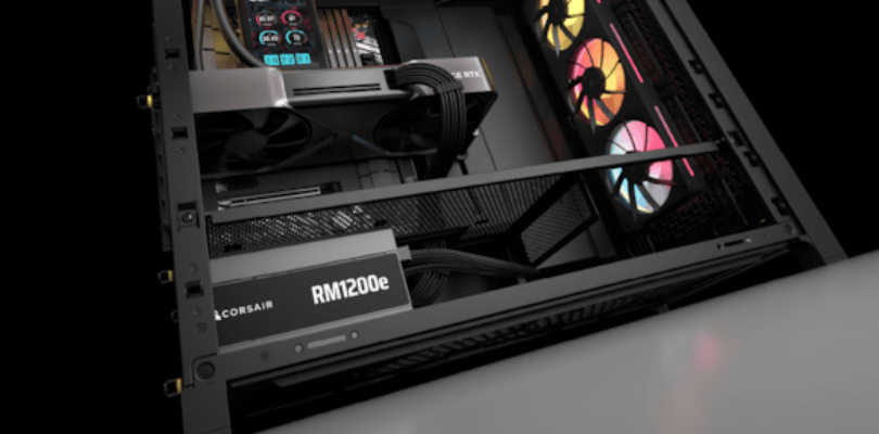 CORSAIR lanza la fuente de alimentación RM1200e con protección contra sobrecorriente para GPU PinProtect integrada y eficiencia con certificación Platinum