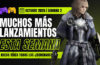 Calendario y Lanzamientos – La segunda semana de octubre sube el nivel: los lanzamientos clave