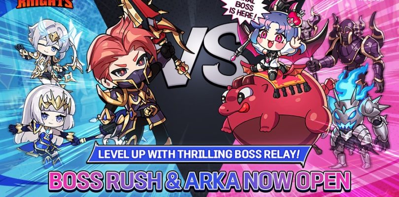 MU: Pocket Knights incorpora el sistema de crecimiento Arka y la mazmorra Avalancha de Jefes