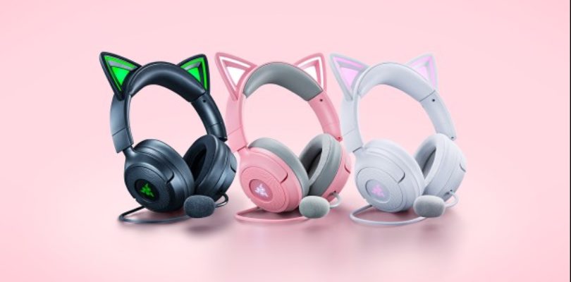 Razer presenta los Kraken Kitty V3: los emblemáticos auriculares con orejas de gato, diseñados para streaming, cosplay y estilo de vida